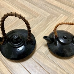 薩摩焼　黒じょか　片口　2個セット