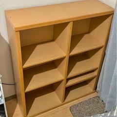 本棚　高さ106×奥行き30×幅89cm