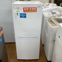 IRIS OHYAMA アイリスオーヤマ 2ドア冷蔵庫 IRSD-14A-W 2021年製