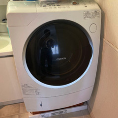 ドラム式洗濯乾燥機　TOSHIBA ZABOON TW-Q900L (WS)の画像