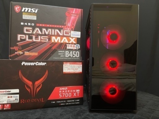 【ゲーミングPC】Ryzen 5 3600 & RX5700XT