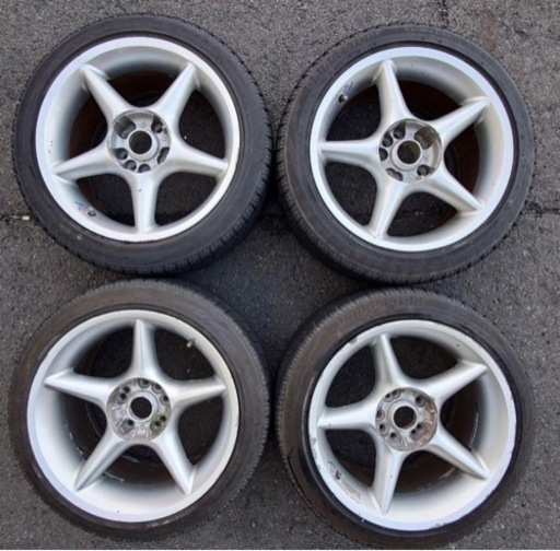 ワーク レイバースポーク スタッドレス付き 215/45R17