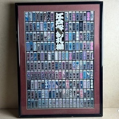 k1021509 江戸好納札揃 相撲 江戸文字 千社札 招福 絵...
