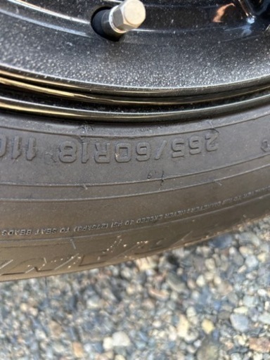KEELER 18インチ　6穴　パジェロ、ランクル等