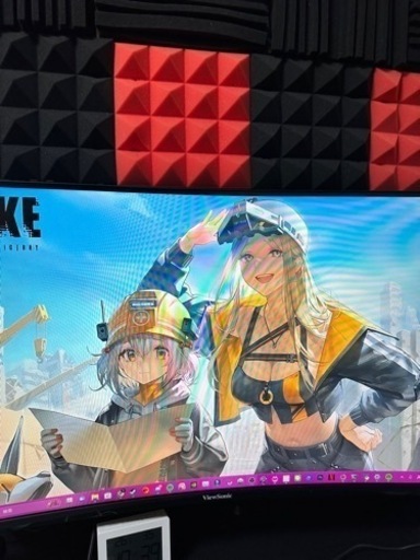 ViewSonic 165hz 31.5インチ 湾曲ゲーミングモニター