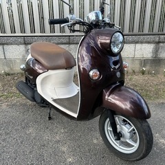☆ビーノ低燃費FIエンジン^_^ バッテリー・プラグ・グリップなど新品交換で快調ですよ☆50cc原付スクーター☆の画像