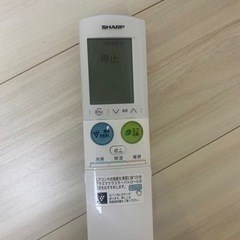 エアコン　SHARP AC-227HX 取り外し済みの画像