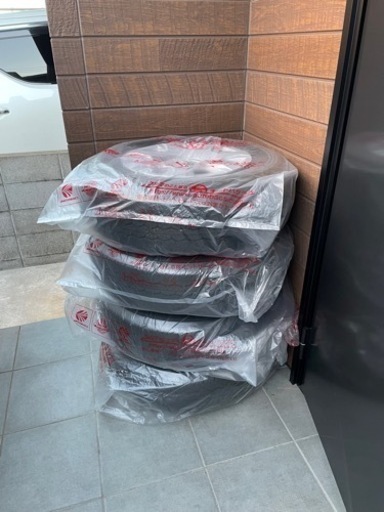 ハイエース　スーパーGL ダークプライム2 純正タイヤホイール