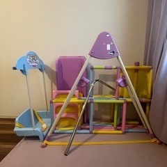 子供 室内遊具 折りたたみ ジャングルジムの画像