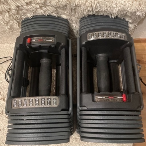 ダンベル 可変式 26kg 2個セット 合計52kg　ブロックダンベル　ベンチ