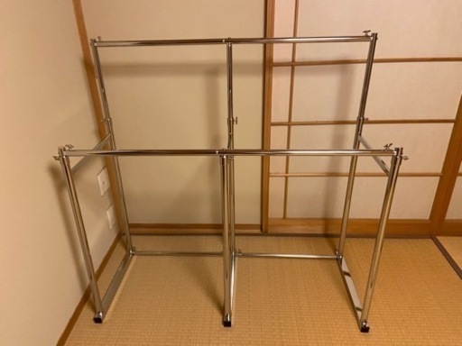 頑丈なパイプハンガーラック！