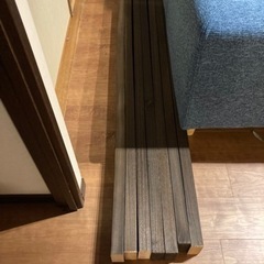 2×4材 塗装済 ダークブラウン  木種不明 DIYの画像