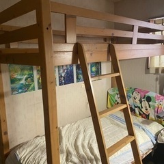 【木製】ロフトベッド