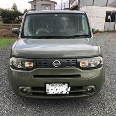キューブ 4WD スタッドレス付 車検あり