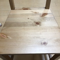 IKEA ダイニングテーブル、椅子 (ヨックモック)の画像