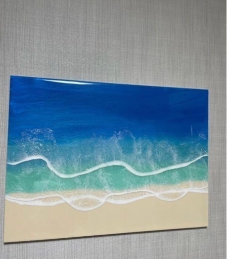 レジンアート　海