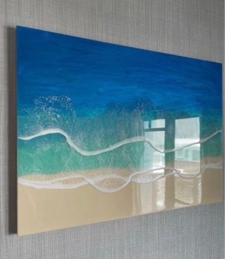 レジンアート　海