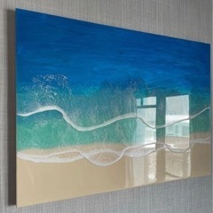 レジンアート　海の画像