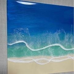 レジンアート　海の画像