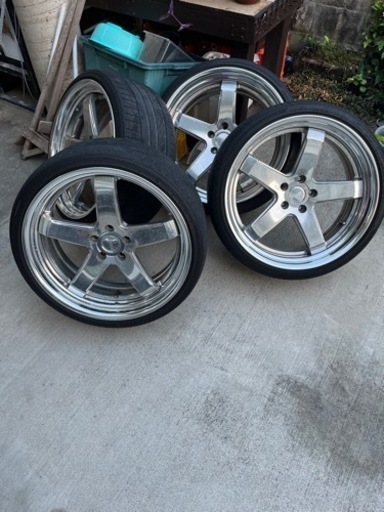 WORK 21インチpcd120 LS460 600