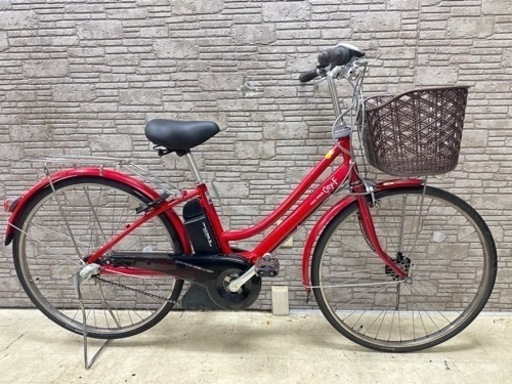 東京23区配達無料　新基準　ヤマハ　パスシティF 8.1Ah リチウム 電動自転車 中古 1823