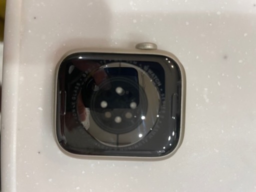 【超美品】  Apple Watch 8 セルラー　45mm スターライト　電池容量100% 保証残３ヶ月有