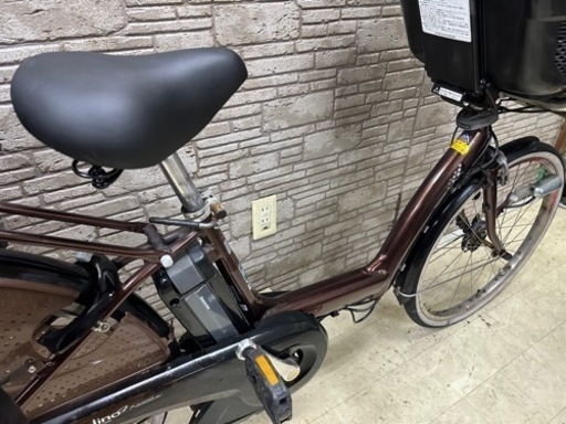 オータムSALE 東京23区配達無料　新基準　ブリヂストン　アンジェリーノ　6Ah リチウム 電動自転車 中古 178 オータムSALE 東京23区配達無料 新基準 ブリヂストン アンジェリーノ