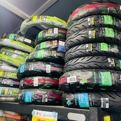 【原付修理】タイヤ交換、パンク修理、エンジンオイル交換 タイヤ在庫有ります！ - 木更津市