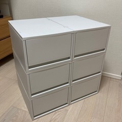 無印良品　ポリプロピレンケース
