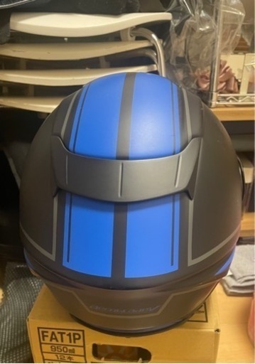 最終価格　ogk kabuto エアロブレード5  ブルーミラーシールド　インカム付き