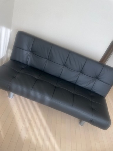 ソファベッド　ニトリ　Nシールド マークスAM BK
