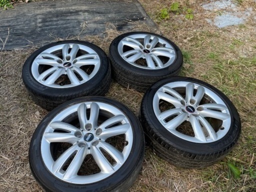 205-45-17 PCD112  5H  4本セット