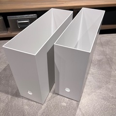 【2個セット】ポリプロピレンファイルボックス・スタンダードタイプ...