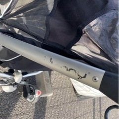 クイニーザップ　黒　ベビーカー　トラベルシステムの画像