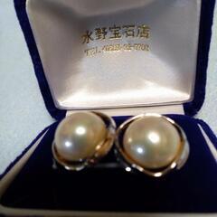 大玉　本真珠イヤリング　05