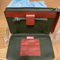 本革🌸新品ニナリッチクラッチバックレザーの画像