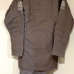限定版 100 Athletic 柔術着 グレー 100A 柔術衣 A2L 宇野薫の画像