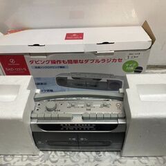 ☆中古￥2,300！SOUND LOOK　ダブルラジカセ　家電　...