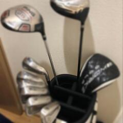 ゴルフセット（アイアン、ドライバー、キャディバック）