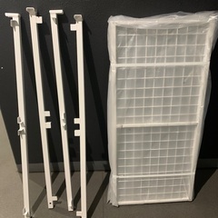 ほぼ新品　-5000円！ 床下51センチ　ベッド　ベッドフレーム　収納便利　白の画像