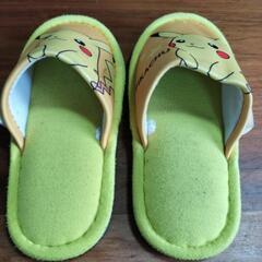 🌈子供用ピカチュウの室内履き　約19cmの画像