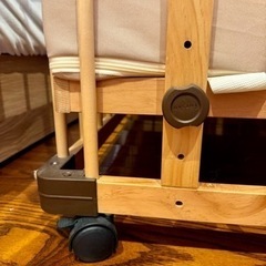 Falskaベビーベッド& コンパクトベッド　そいねセットの画像