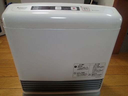 ★完動品★ノーリツ都市ガス用（１２Ａ・１３Ａ）大型ガスファンヒーター★ＧＦＨ－４００２Ｓ－Ｗ５★ガスコード1.5ｍオマケ付き★