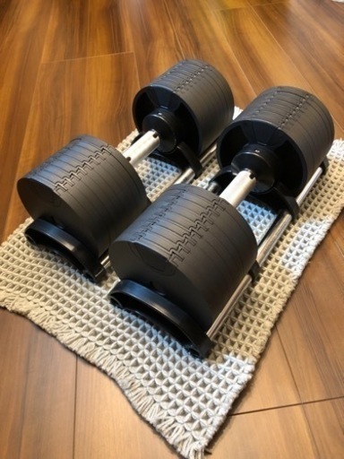 可変式ダンベル　NÜOBELL FLEXBELL32Kg2セット