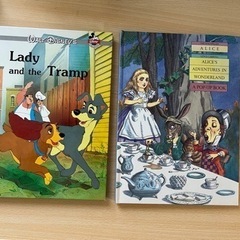 ディズニー英語の絵本2冊セット！