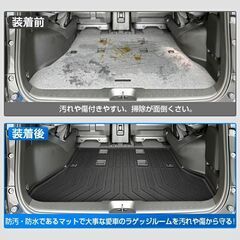 ＜新品＞日産 セレナC28用 ラゲッジマットの画像