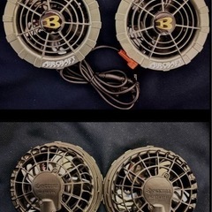 バートル(BURTLE) 13V バッテリーファンセット　19Vファンの画像