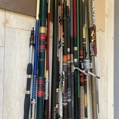 【決まりました】釣竿まとめ　約13本セット　ジャンク品