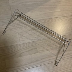 タオルバー につけられるバスラックの画像
