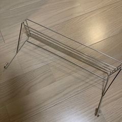 タオルバー につけられるバスラックの画像